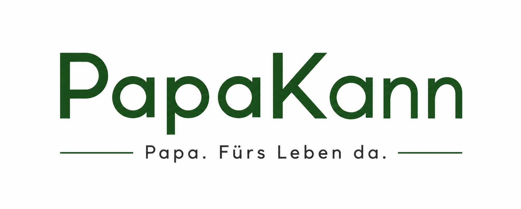 Das Logo der Seite in Grüner Schrift.